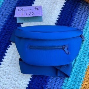 EUC Dagne Dover Bay Blue Ace Fanny Pack